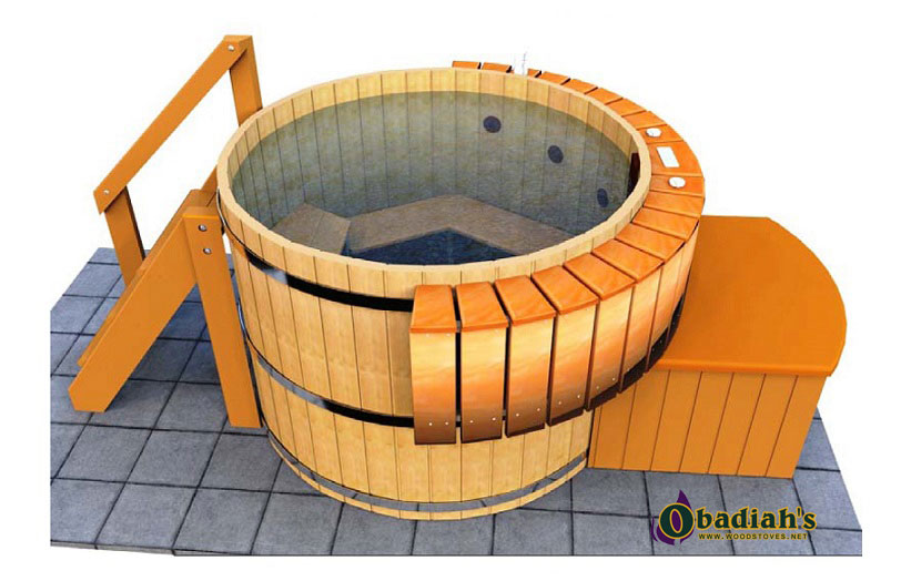 Northern Lights Classic HT6 Cedar Hot Tub available at Obadiah's.