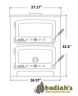 Vermont Bun Baker XL Cookstove 850